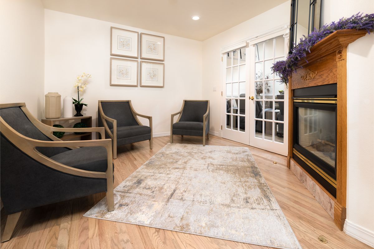 Ideal Care Homes Bellevue — garden area